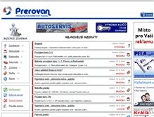 Tablet Screenshot of inzerce.prerovan.cz